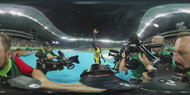 2016 Rio Olympics - Athletics - Final - Men's 100m Final - Olympic Stadium - Rio de Janeiro, Brazil - 14/08/2016. Usain Bolt (JAM) of Jamaica celebrates after winning the gold medal. REUTERS/Kai Pfaffenbach