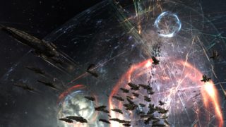 EVE Online - space battle