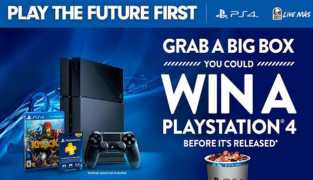4 promotion. Ps4 Taco Bell. Ps4 Promo. Promotion PLAYSTATION. PLAYSTATION промо-акции.