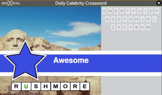 Celebrity Crossword