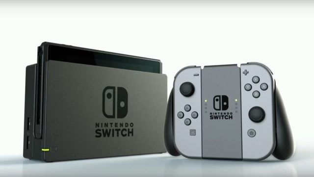 Switch with dock