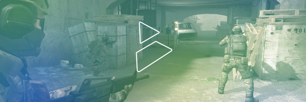 Image of Counter Strike Global Offensive Screenshot plus Boomeo Logo