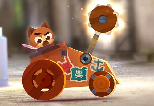 Image of Cat In GoCart Key Art from CATS