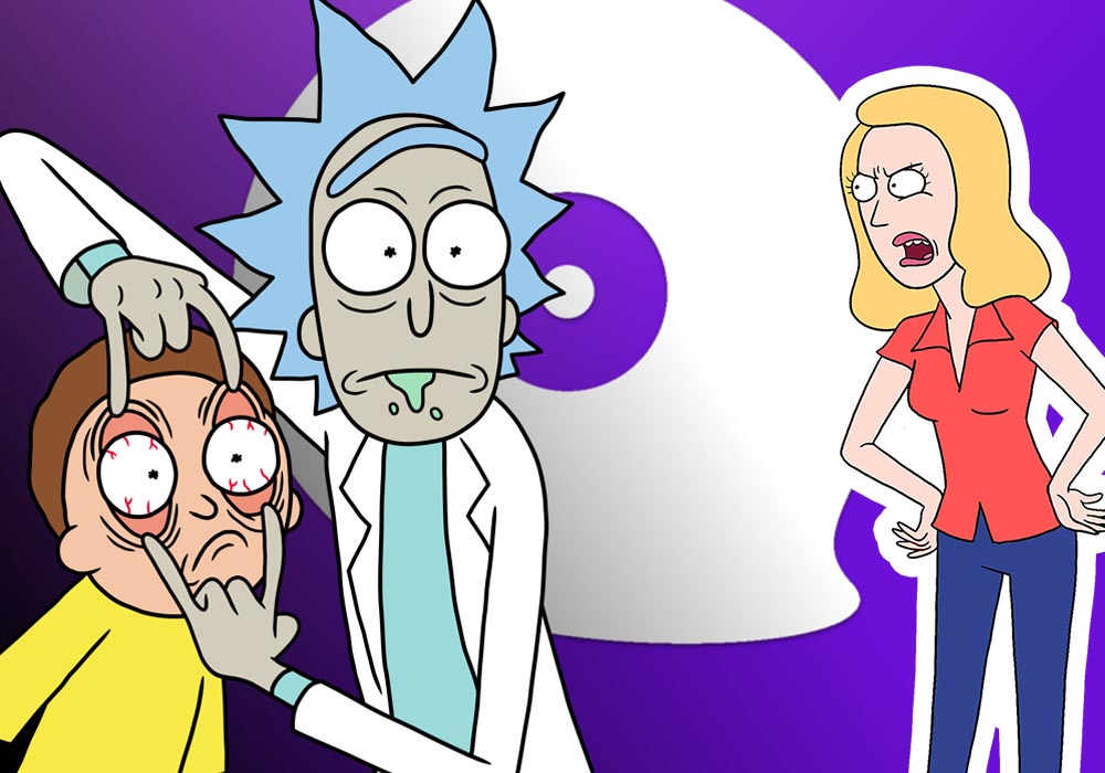 Image of Rick and Morty Characters for Quidd Stickers