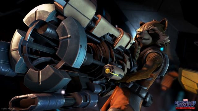 TellTale Guardians of the Galaxy Game Rocket Character