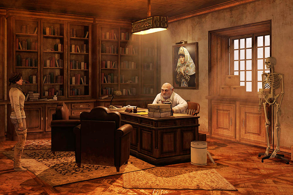 Screenshot of Kate from Syberia 3