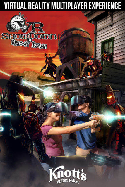 VR Showdown In Ghost Town at Knott's Berry Farm Poster High-Res