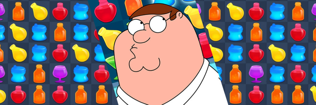Family Guy "Match the drinks"