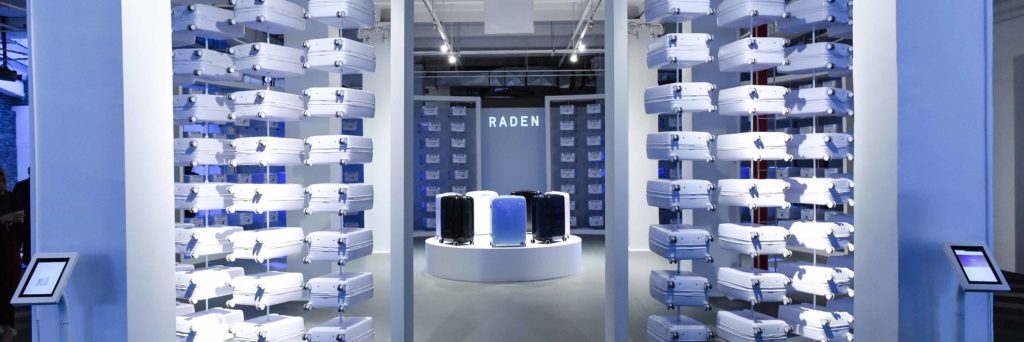 RADEN Luggage Minimal Pop-Up Store Launch produced by Lion’Esque