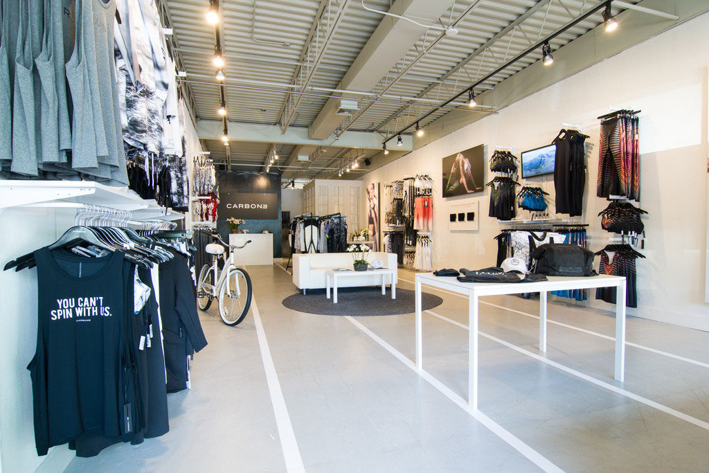 Carbon 38 Interior Pop Up Shopping Experience Courtesy of Lion’Esque