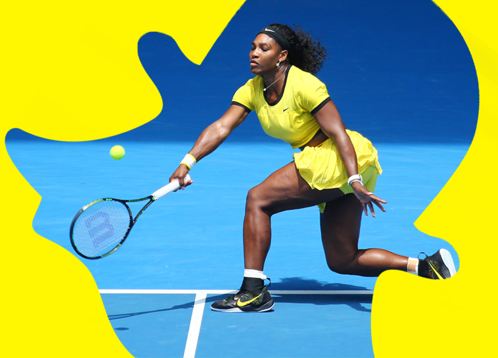 Serena Williams and Snapchat Ghost