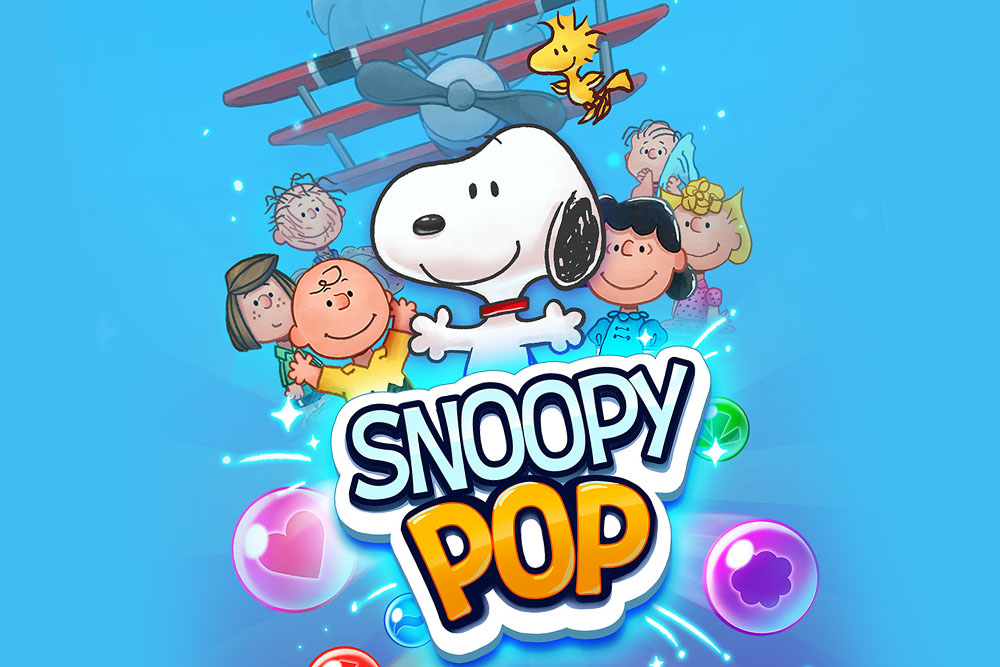 Key Art Game Cover For Snoopy Pop