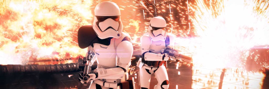 Storm Troopers Mid Battle