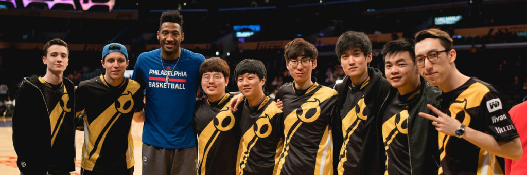 Imag eof Team Dignitas and the Sixers