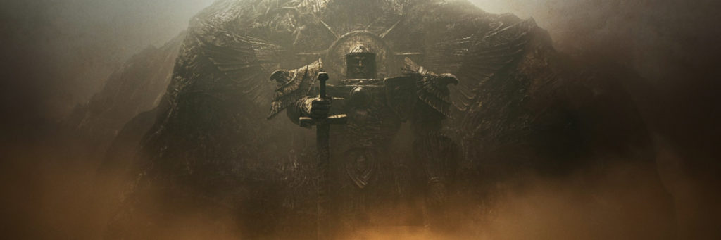 Screenshot from Real-time strategy game Dawn of War 3 produced by Relic Entertainment and Sega in partnership with Games Workshop