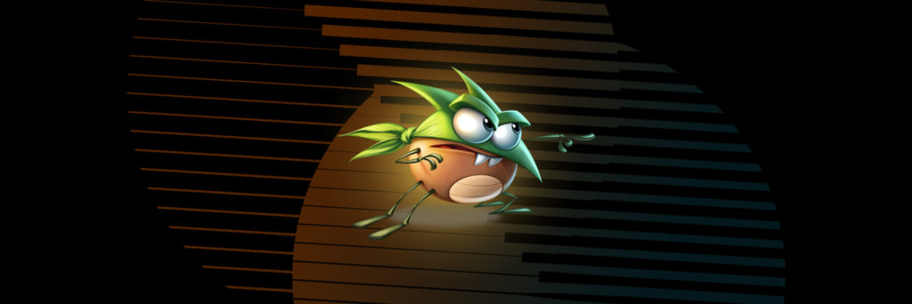 Temper Mite Fiends character from Best Fiends Game