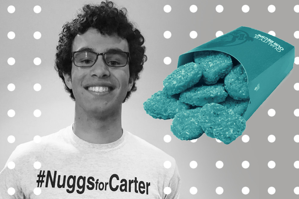 Carter Wilkerson, the boy who started #NuggsForCarter and broke the record for the most retweets
