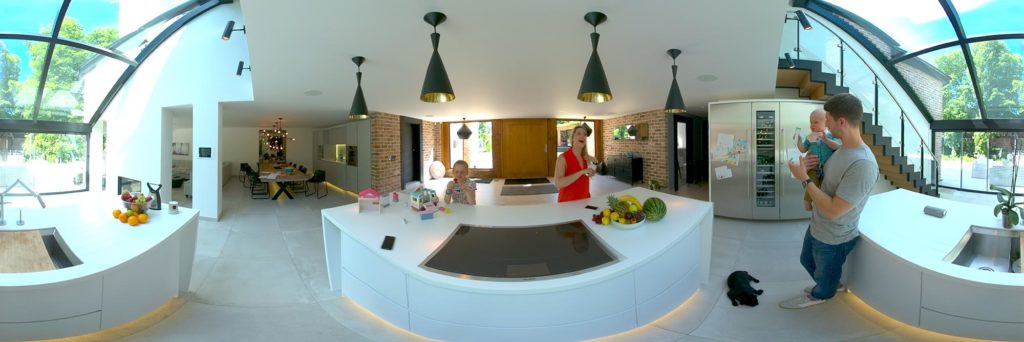 360 VR image inside Nokia's health ecommerce experience