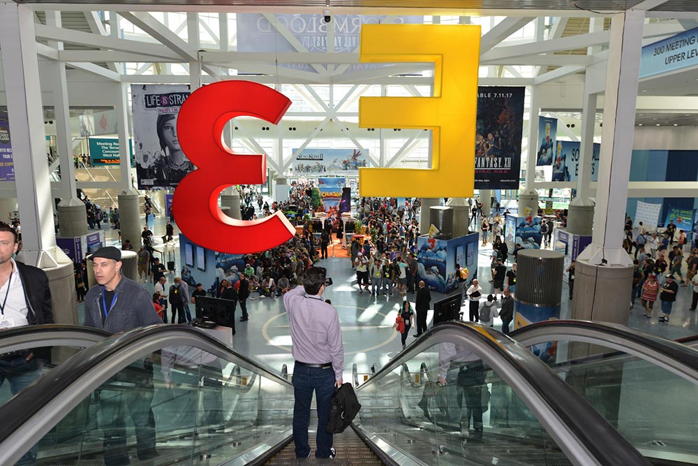 E3 West Hall Entrance