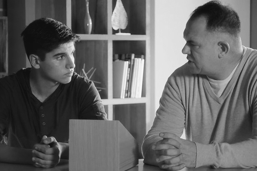 Father and song share special moment in Gillette's "This Father's Day, Go Ask Dad" Commercial