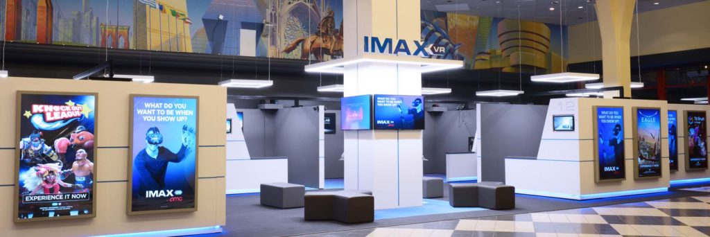 Entrance to IMAX AMC