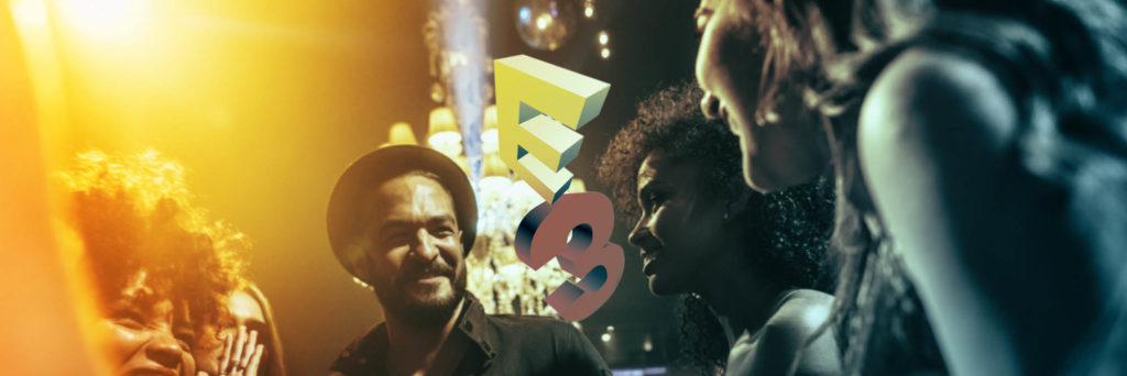 People in bar networking over cocktails