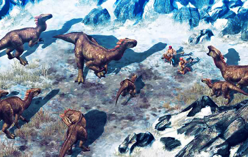Screenshot of Dinosaurs in Durango Game