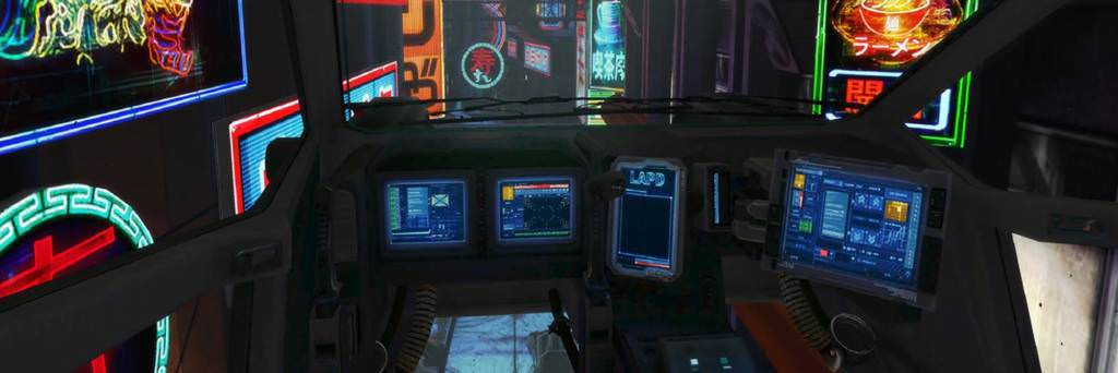 Snapshot from Blade Runner VR Experience