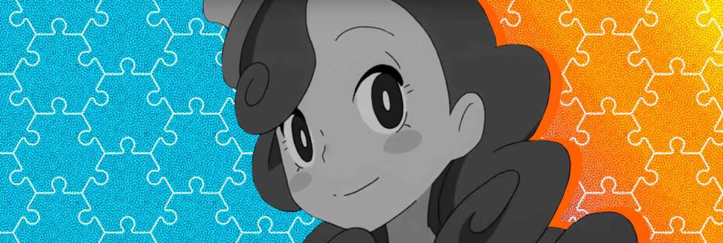 lady laytron character with puzzle background