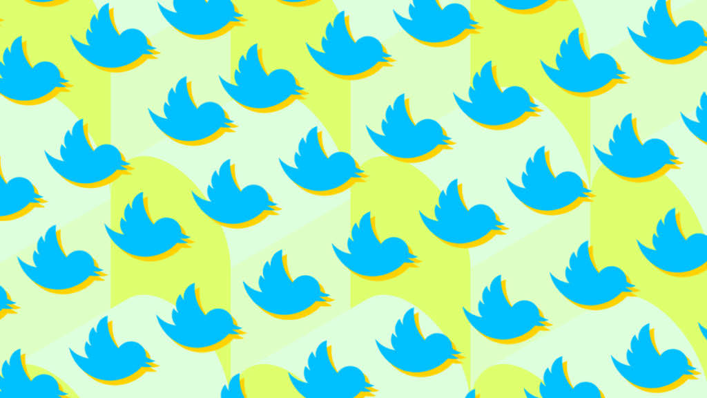 twitter bird pattern