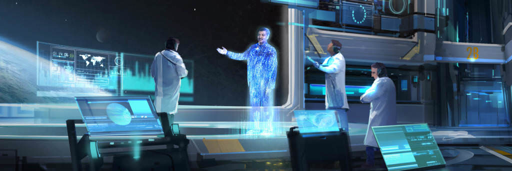 Interior of Space Odyssey Spaceship