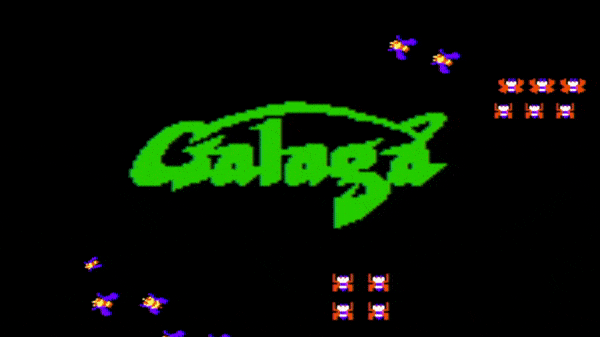 Galaga Gameplay