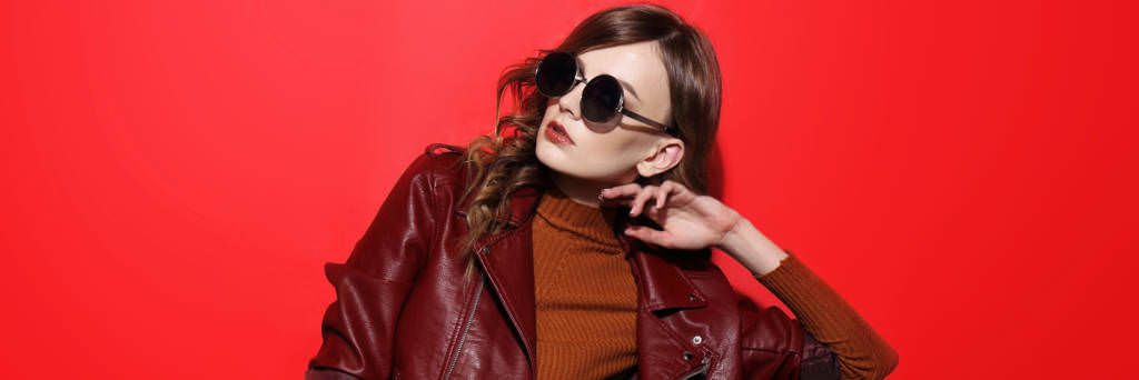 Fashion Model Posing without logos on clothing