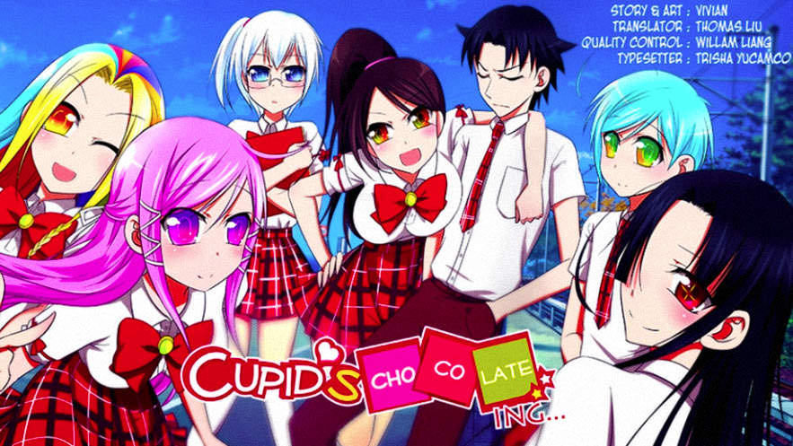 Character Line up from Cupids Chocolate-ing