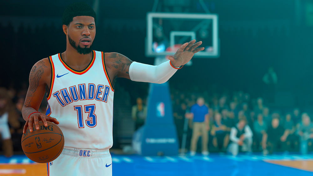 Thunder player from NBA 2k18