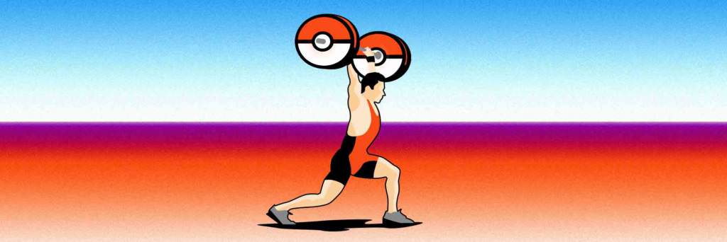 weightlifting pokeman barbell