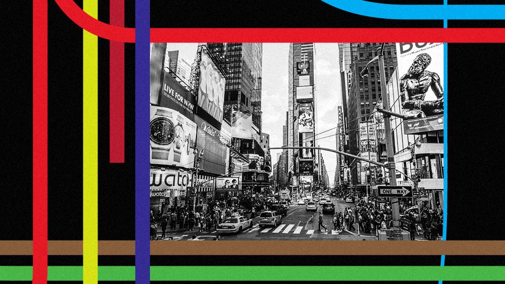 subway map Times Square