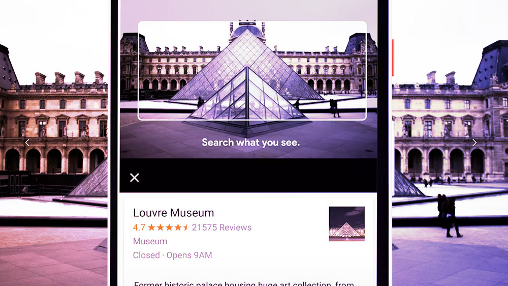Google Pixel Visual Search App demo