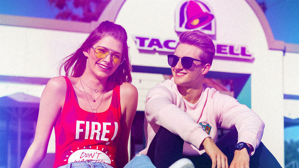 Millennials wear Taco Bell clothing line