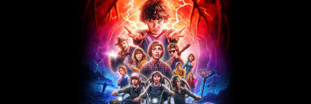 Stranger things key art