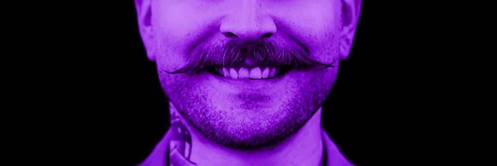Image of man's mustache