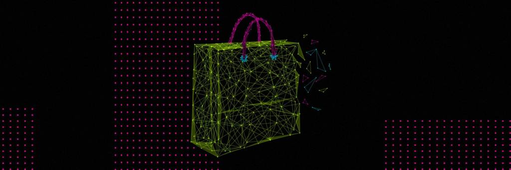 hologram shopping bag