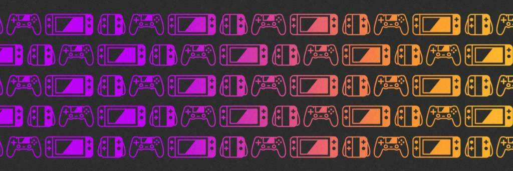 variety of gaming consoles graphic