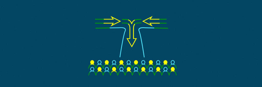 funneling an audience graphic Magicon, HU Xela Ub Noun Project