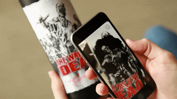 Walking Dead The Last Wine Company Partnership Augmented Reality AR Wine