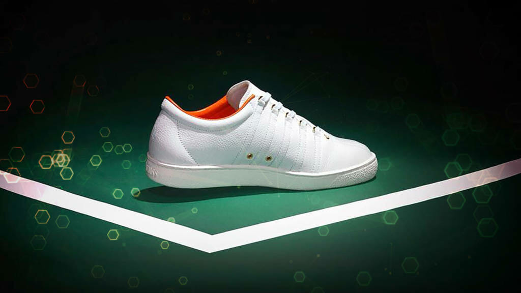 digital K-swiss shoe product shot