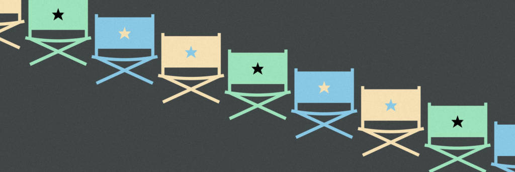 diverse directors chairs, icons via the noun project André Luiz Gollo