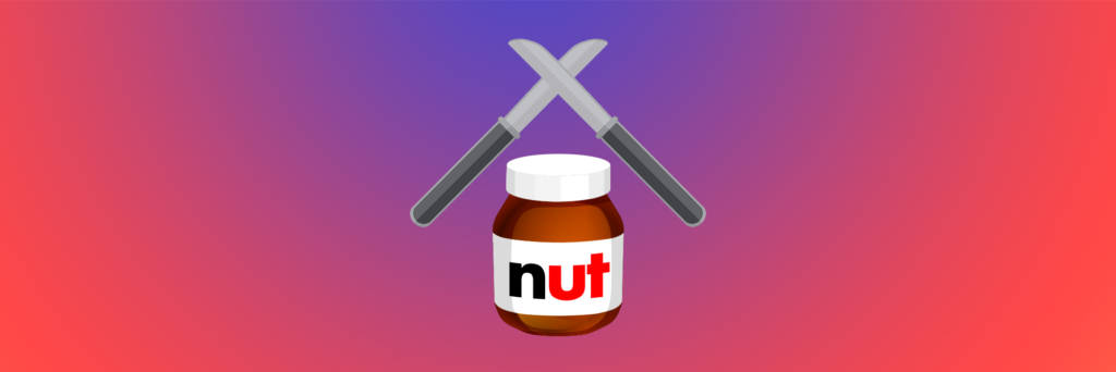 knives fighting over nutella