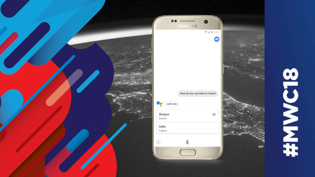 Google Assistant Displayed on Android