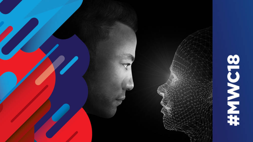 human vs. AI head to head concept